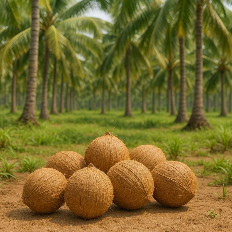 Fresh Brown Coconut