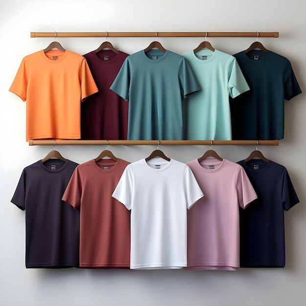 Men plan Round Neck T-Shirts